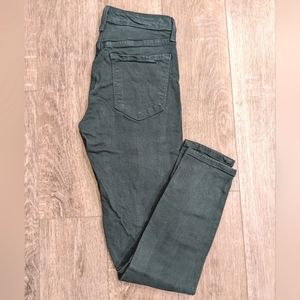 Just Black Denim, Green Jeans, Size 25